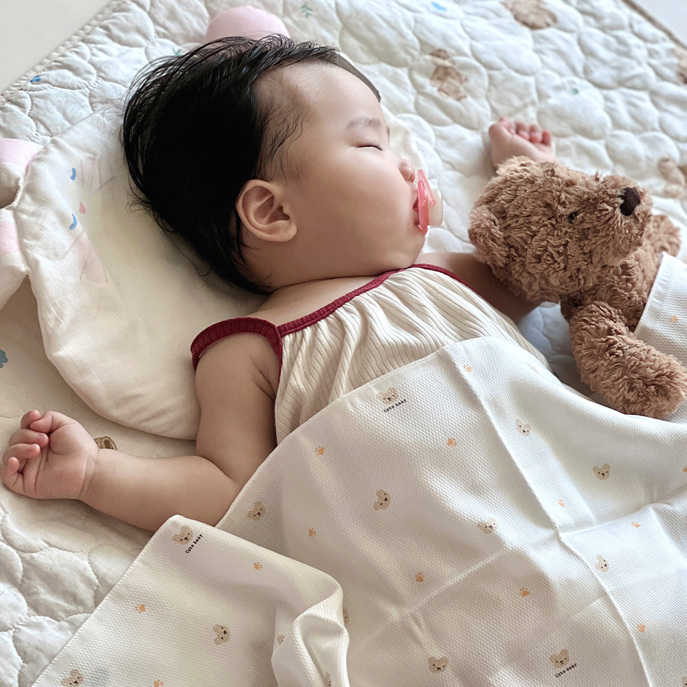 리에또 신생아 밤부 면 천기저귀 대나무 아기 사각기저귀 대형 5P