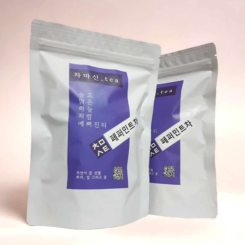 [100티백] 페퍼민트 차 페퍼민트티 페파민트 티백 50개입, 2개 - 상품 이미지