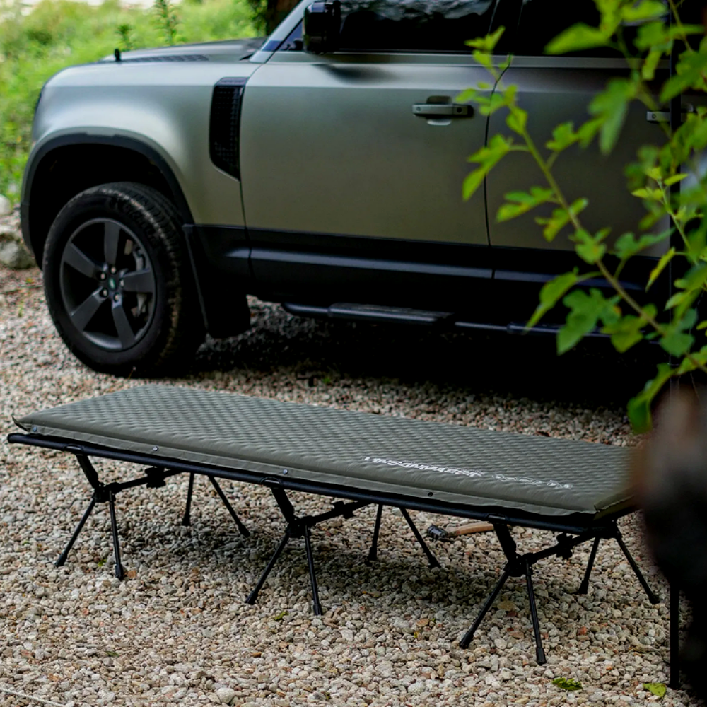 빈슨메시프 프리미엄 자충매트 캠핑 차박 피크닉 휴대용 에어 캠핑매트 싱글, 5cm, 블랙