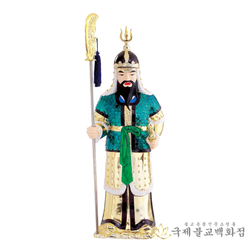 대장군 - 4자 청녹색 적색 금색 A154 A155 A156 태경불상조성원 : 불교365