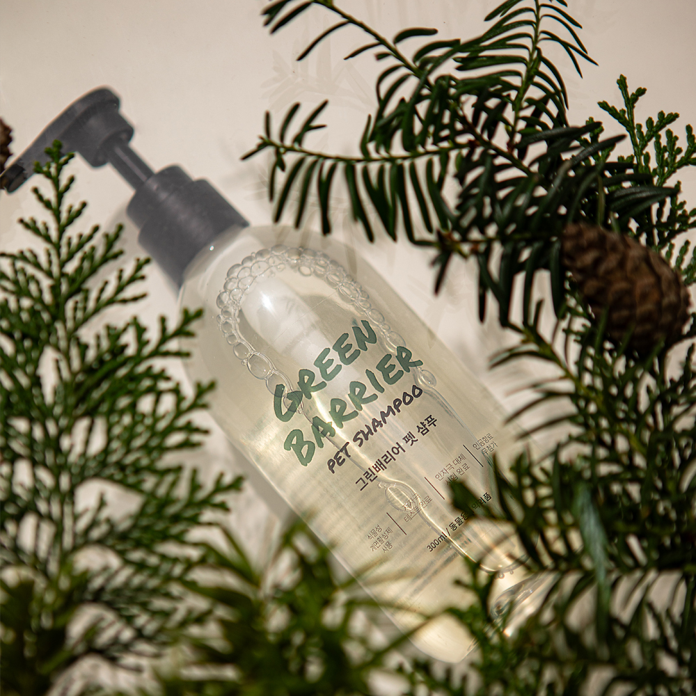 훌라댕댕 저자극 무향 강아지샴푸 고양이 목욕 300ml, 1개