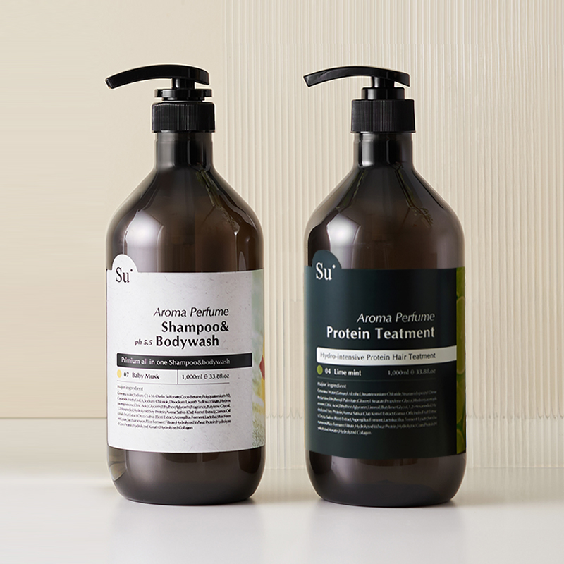 [2+1] 수오가닉 퍼퓸 샴푸워시 1000ml 2개+트리트먼트 1000ml 1개 : 수오가닉 공식스토어