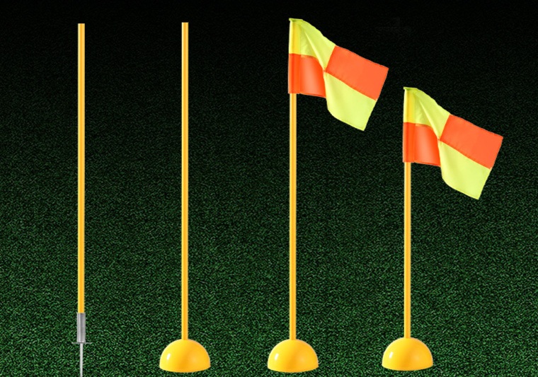 축구 코너킥 깃발 코너킥 폴대 코너깃발 축구 훈련용품