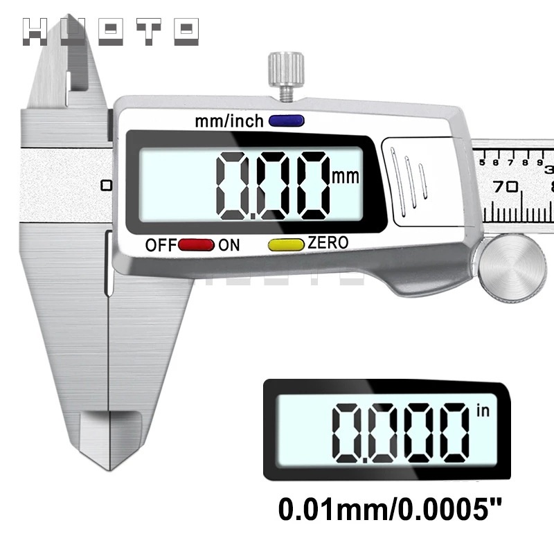 초정밀 스테인리스 캘리퍼스 0-150mm LCD 디스플레이 정밀측정기 - 상세 이미지 2