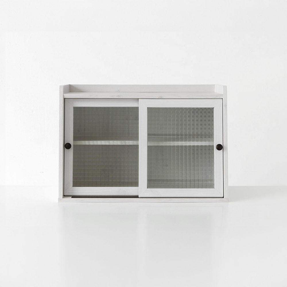 폴라보 미니수납장 넓은 2문 A형 620x300x420mm, 2단, 화이트파인베니어0967.5762 - 메인 이미지