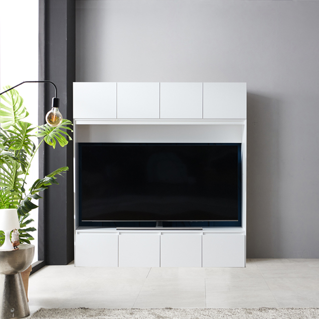 모노 월플렉스 시스템 거실장세트(75인치 내맘대로구성) 1800tv장세트