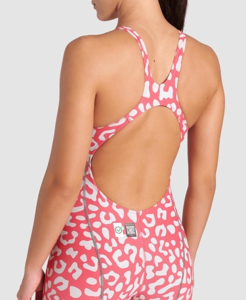 아레나 Swim Powerskin ST Next Open Back Leopard Skin - 상세 이미지 4