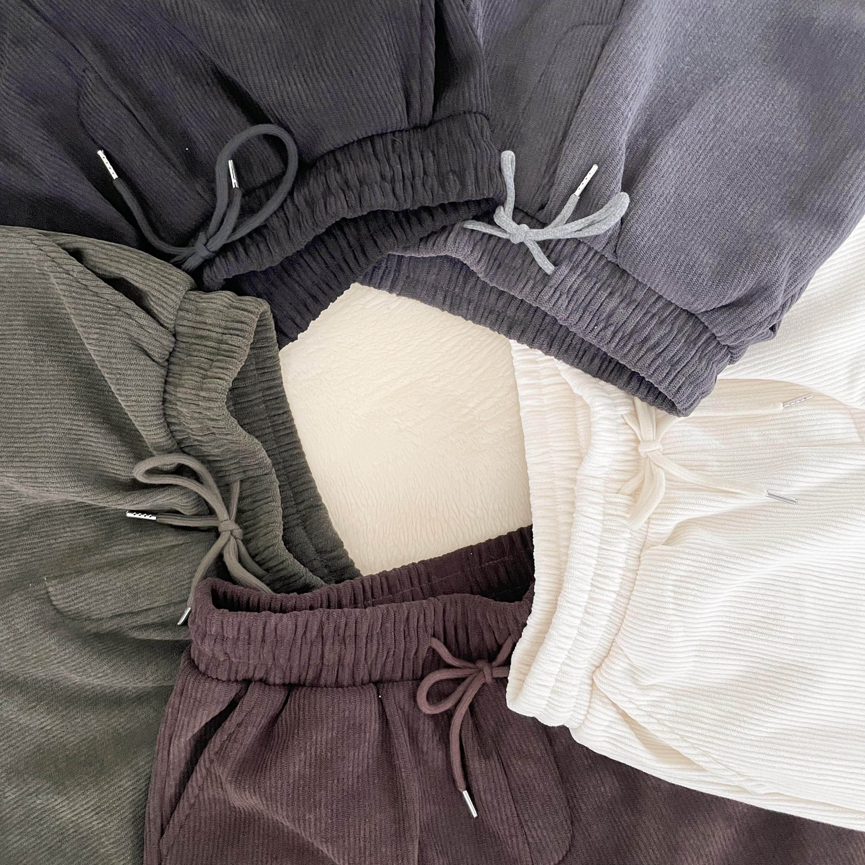 남자코듀로이와이드팬츠 남자기모골덴바지 - 상세 이미지 2