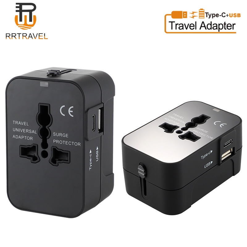 듀얼 USB 2.1A 여행용 돼지코 범용변환기 글로벌 변환 플러그 110V-240V - 상세 이미지 2
