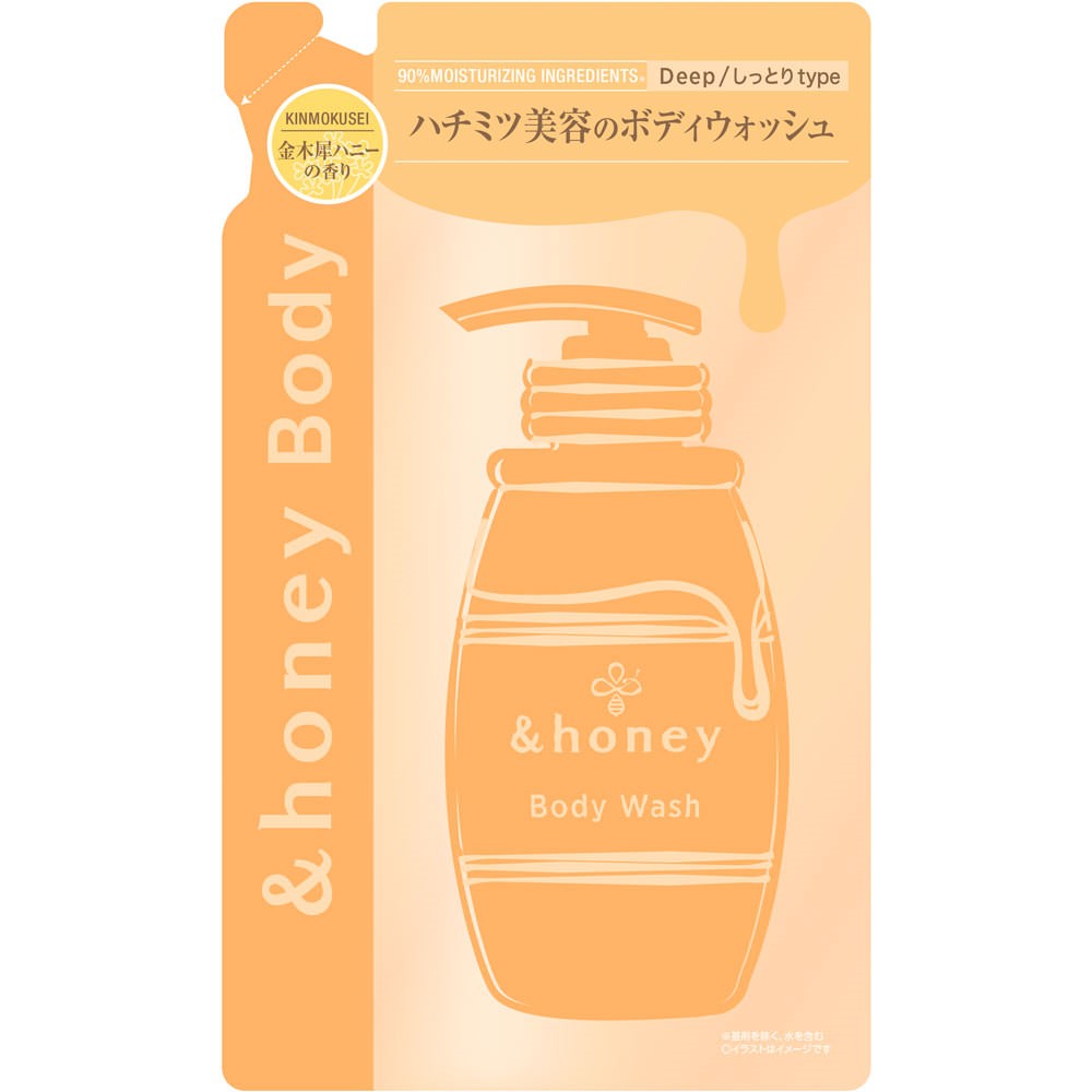앤드허니 젤 바디워시 리필 440ml 딥 모이스처