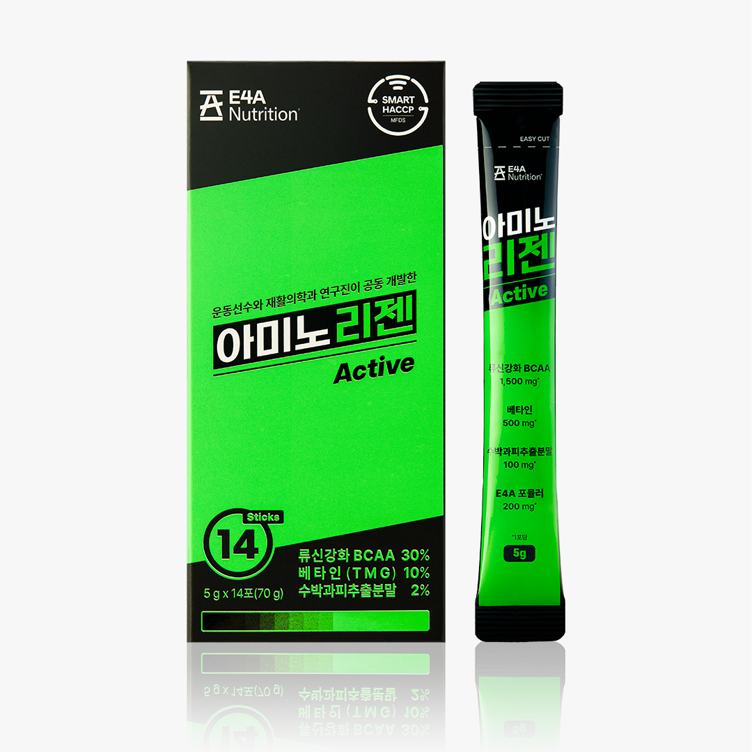 [1+1] 아미노리젠 액티브 BCAA 아미노산 이온음료 14포, 1개 제품 이미지