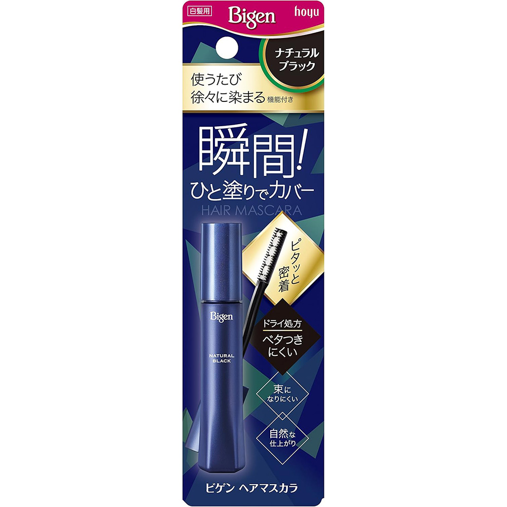 호유 비겐 헤어 마스카라 새치커버 15ml 내추럴블랙
