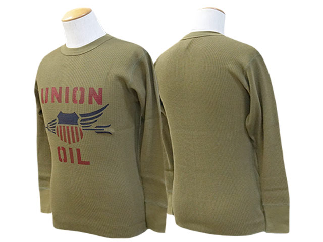 프리휠러스 UNION OIL 유니온 오일 빈티지 와플 써멀 긴팔 티셔츠 2435004 - 상세 이미지 3