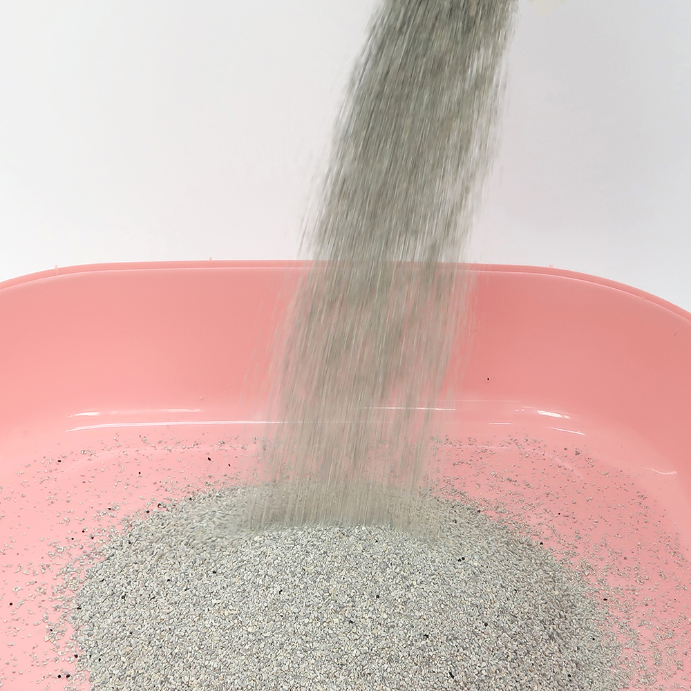 [프리미엄]미켈란제로 벤토나이트 모래 먼지없는 고양이 모래 블랙