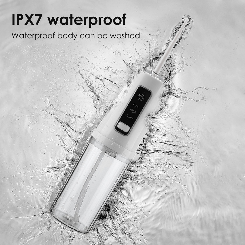 휴대용 구강세척기 3단수압 치간 무선 물치실 치아 미니 워터칫솔