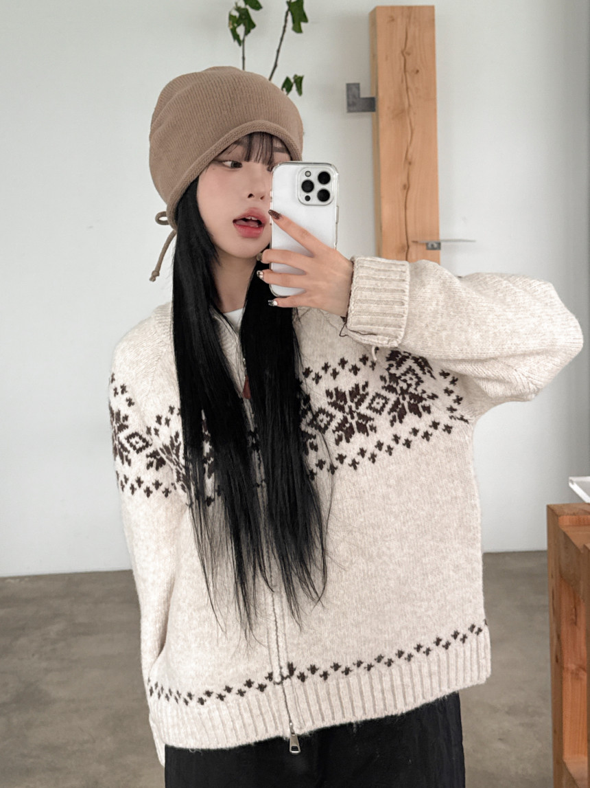 [인기폭주] 뉴롤업 쪼임 니트 무지 롱 비니 모자 4color 상세 이미지 25