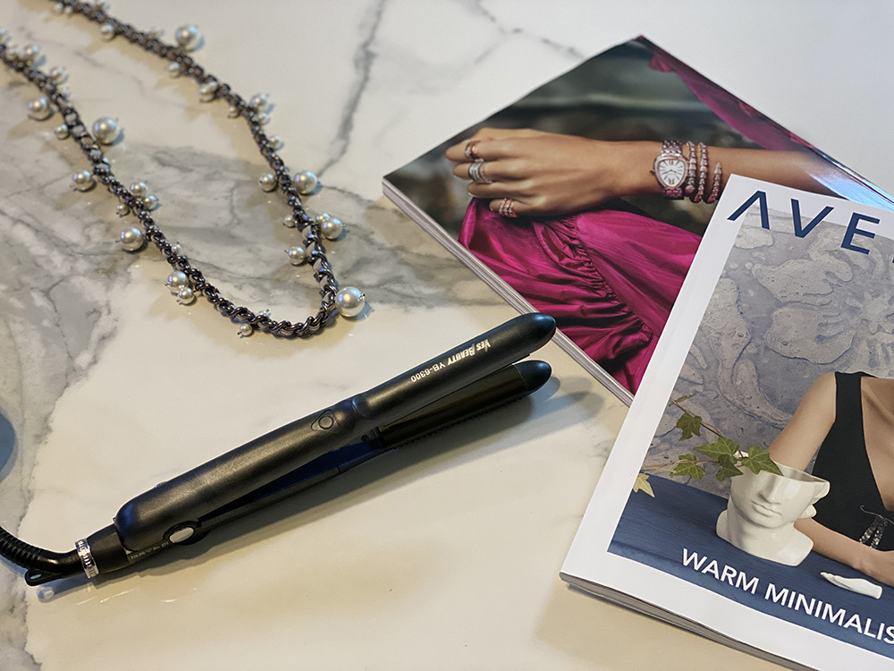 예스뷰티 뿌리볼륨 반달 고데기 추천 미용실 매직기 YB-6300R 앞머리 남자 웨이브