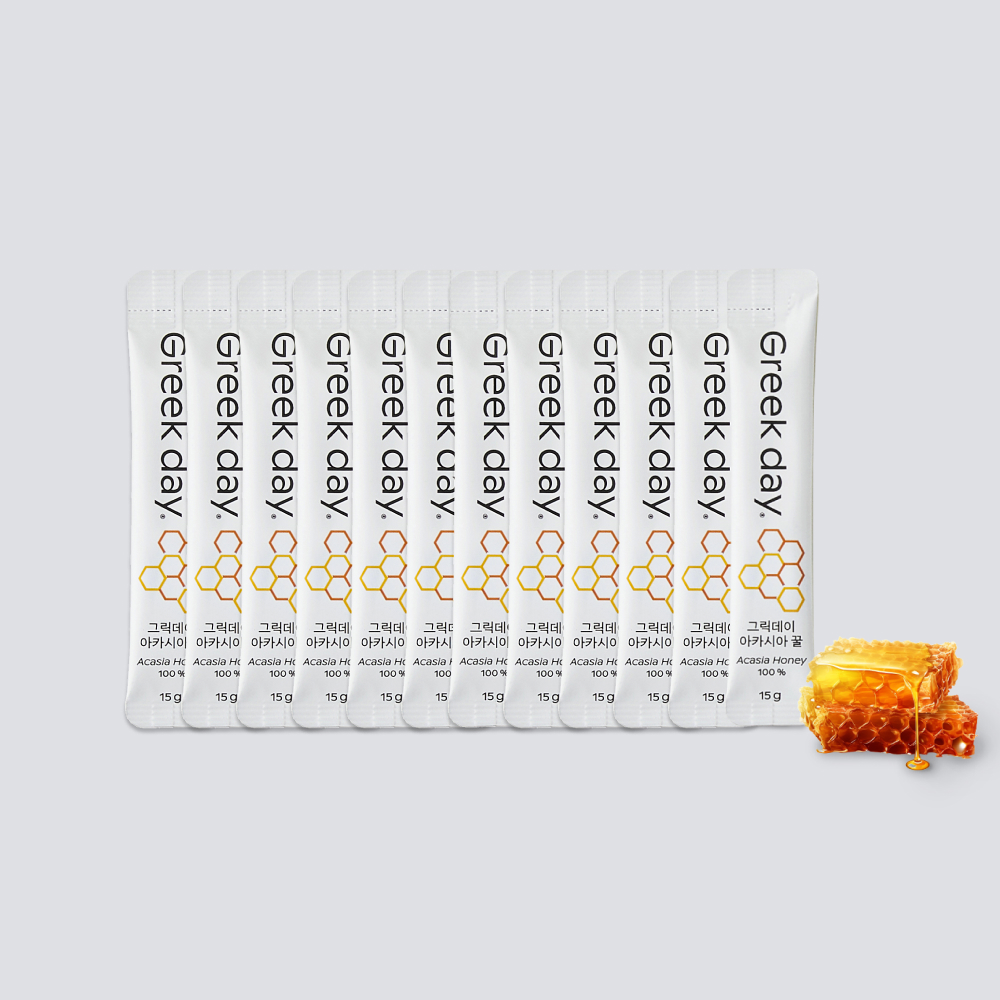 그릭데이 아카시아꿀 15g 12개