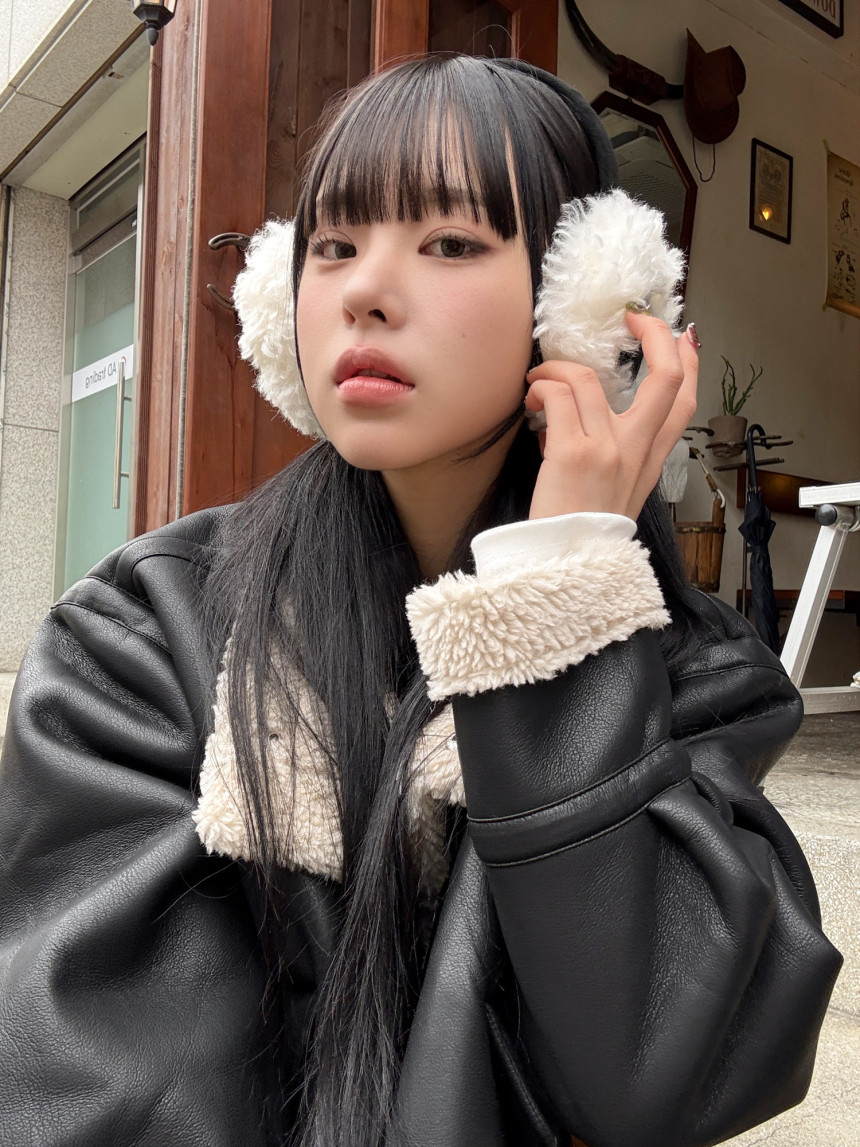 [귀여워요!] 에그푸들뽀글이어그라인이어머프귀마개4color 상세 이미지 25