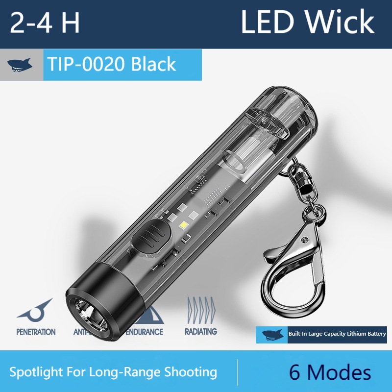 소형 키홀더 라이트 손전등 Mini Keychain Light Super Bright Flashlight - 상세 이미지 5