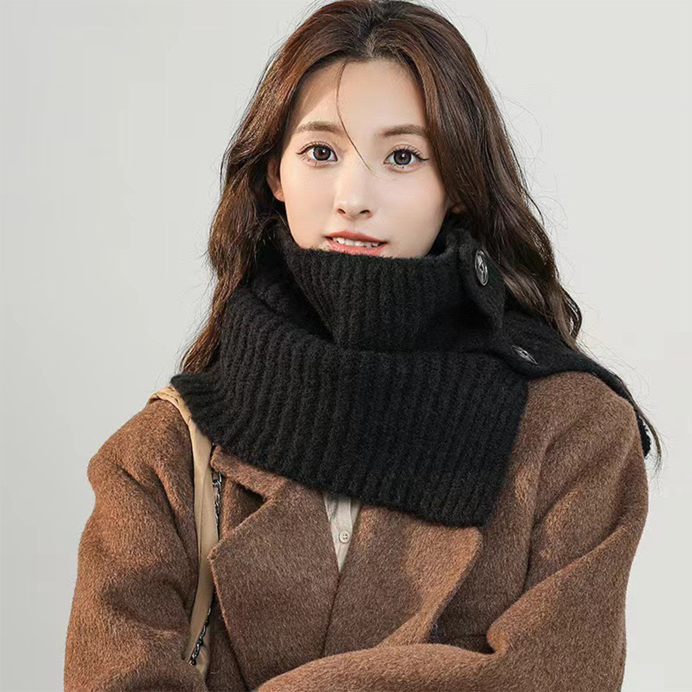 여성 니트넥워머 넥게이터 골프 바바클라바 울 목워머 바라클라바 목토시 발라클라바 이미지 8