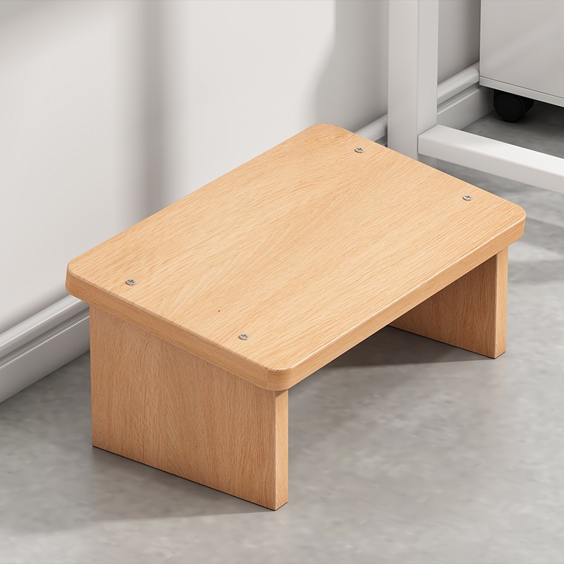 발이 정말 편안한 발받침대 Step Stool 원목 사무실 받침대 책상 의자 발받침대 바른자세로 인도 - 상세 이미지 2