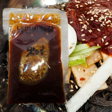 비빔면 1인분 양념장 비빔국수 원팩 양념 쫄면 메밀국수 비빔장 소스 업소용 가정용