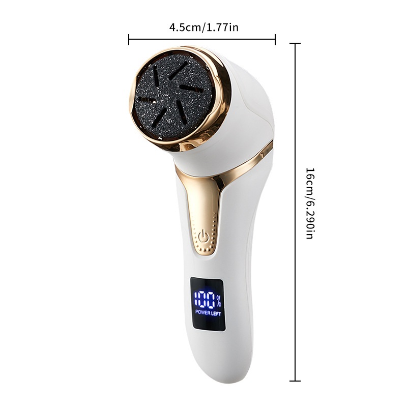 페디큐어 발전용 굳은살 각질제거기 USB 충전식 전문 발관리 도구 - 상세 이미지 3