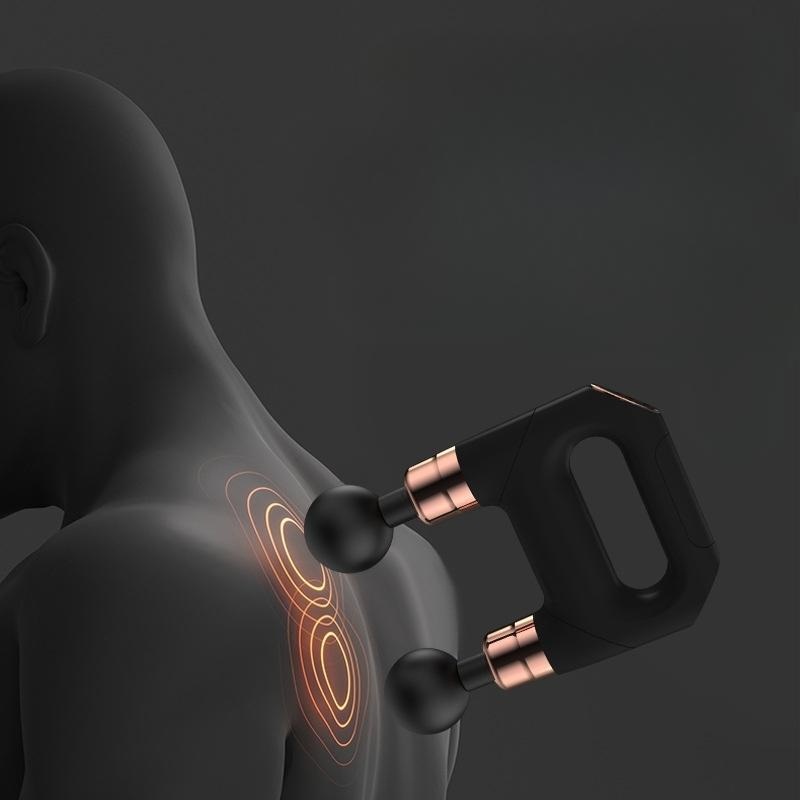 효자 마사지건 강력한 마사지 USB 충전모델 4가지 헤드포함 풀세트 - 상세 이미지 2