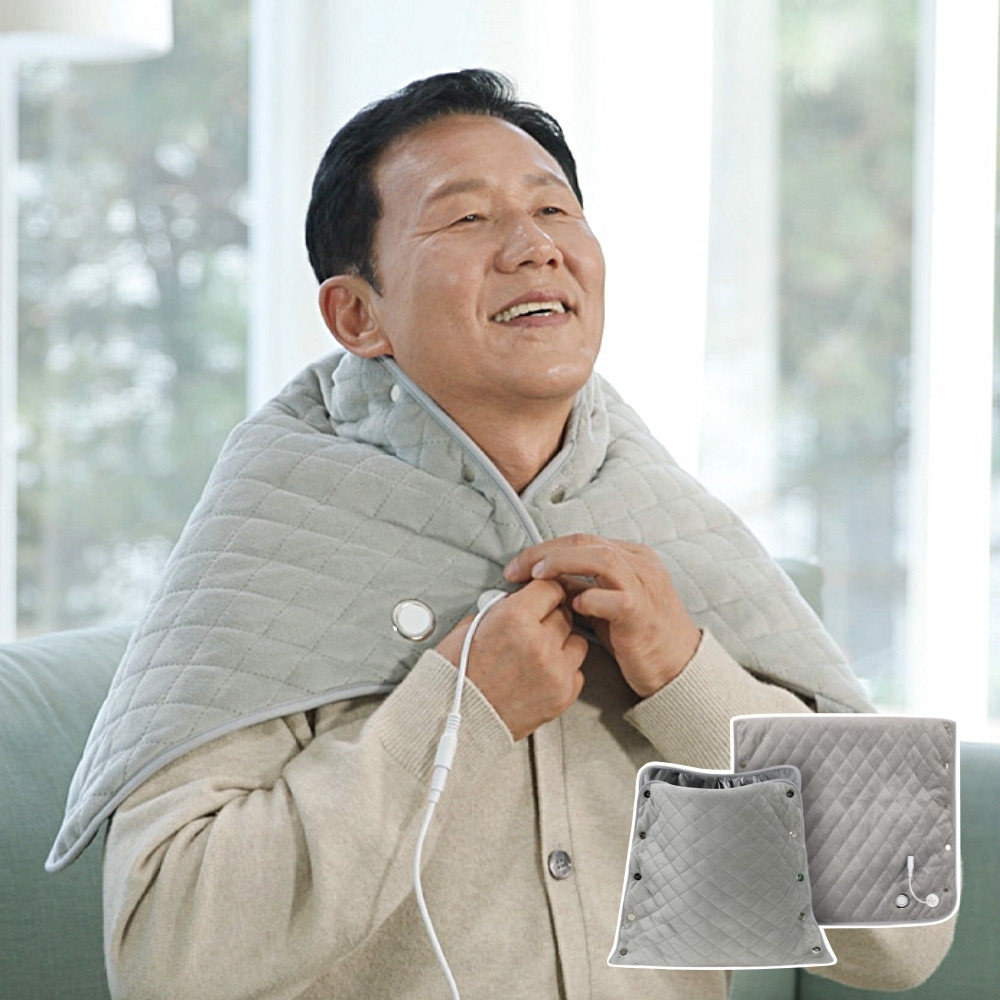 다용도 변신 찜질기 파비스 따끄니 풋워머 다리 어깨 허리 무릎 유무선 온열찜질기 온열기