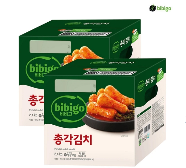 비비고 총각김치 2.4kg x 2팩