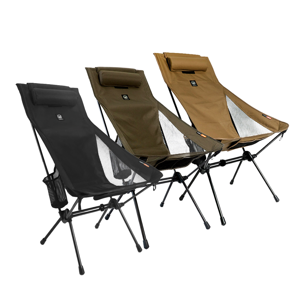 락셀 어드벤처 하이백 경량 체어 캠핑 릴렉스 휴대용 의자