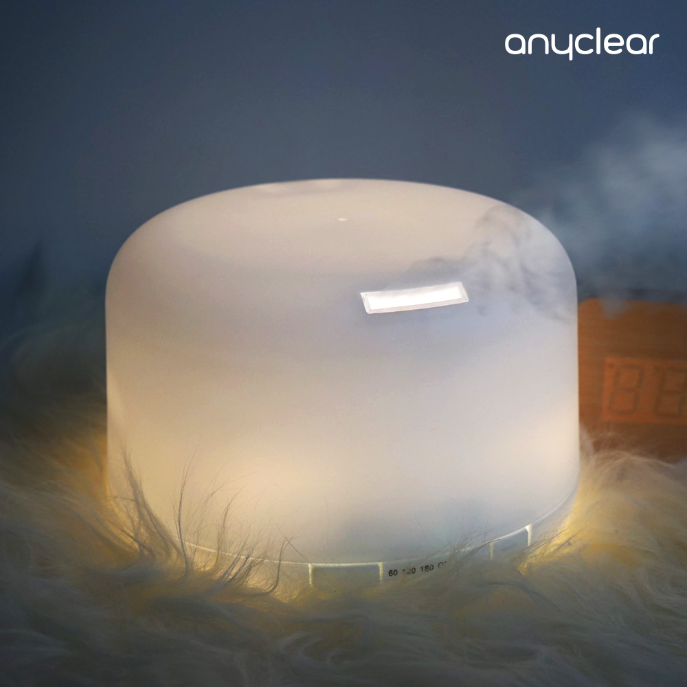 애니클리어 촉촉 무드 가습기 간편세척 사무실 가정용 초음파 500ml 무드등 PDB-HM10