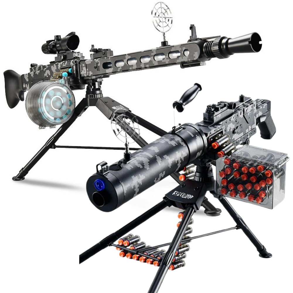 기관총 개틀링건 따발총 저격 탄피배출 볼트액션 MG3 M1917 KC인증 제품 - 상품 이미지