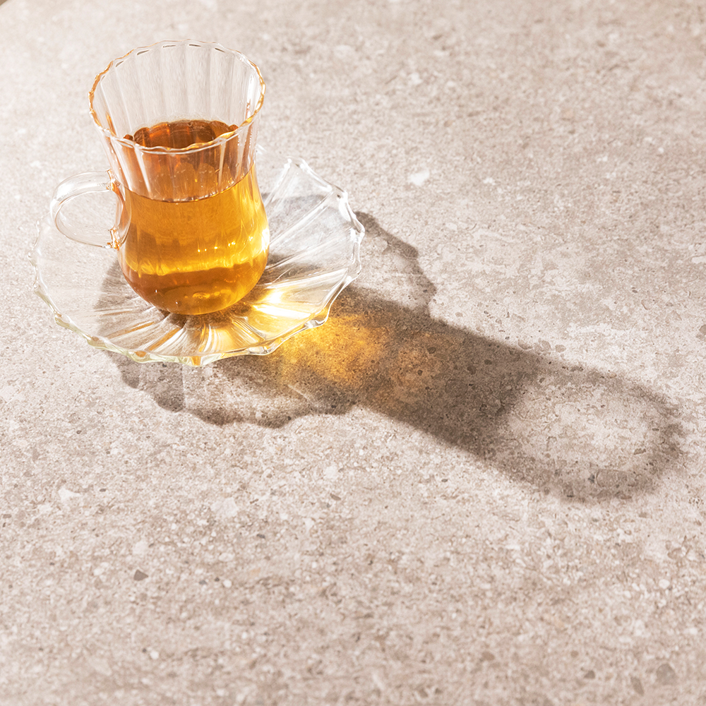 라움에스알 제나 양면 포세린 원형 세라믹 주방 식탁 4인용 테이블 1000