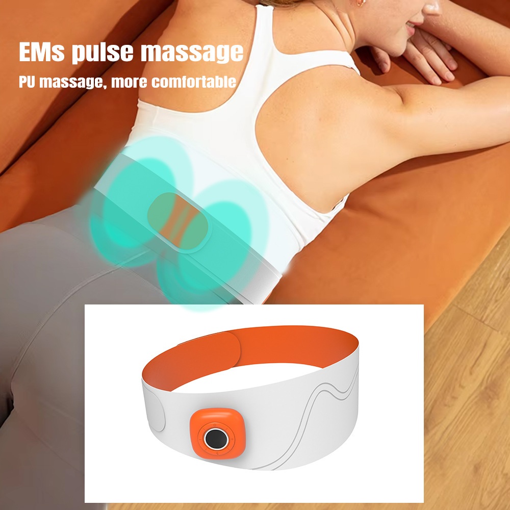 EMS 뱃살 마사지기 뱃살강타 항온 찜질 미세진동 복부마사지기 - 상세 이미지 4