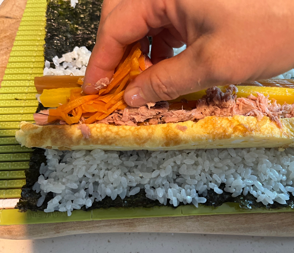 하세가와 항균 일식 마끼수 김밥 스시 후토 마끼 말이 롤 틀 발 이미지 6