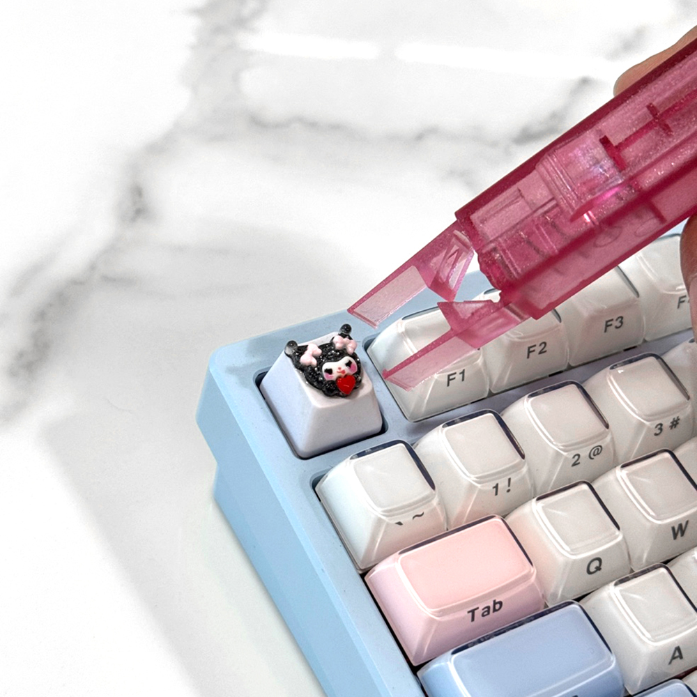 키캡 스위치 올인원 리무버 체리핑크 슬라이드식 풀러 블랙 기계식 키보드 키캡 분리 리무버