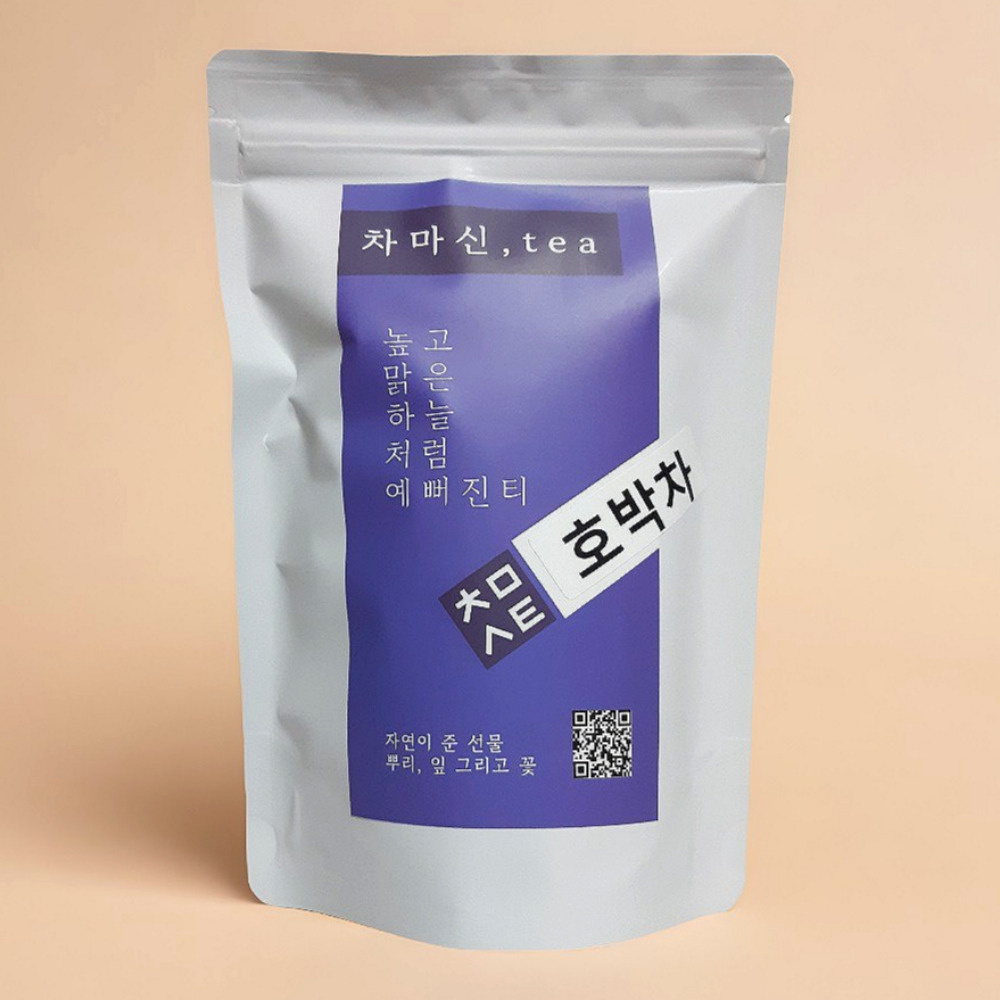 호박차 50티백 호박티백 붓기에좋은 카페인없는 차 - 메인 이미지