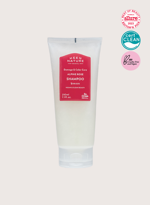 닥터올가 데미지&컬러케어 알파인 극손상 약산성 앰플 샴푸 로즈, 210ml, 1개 - 상품 이미지