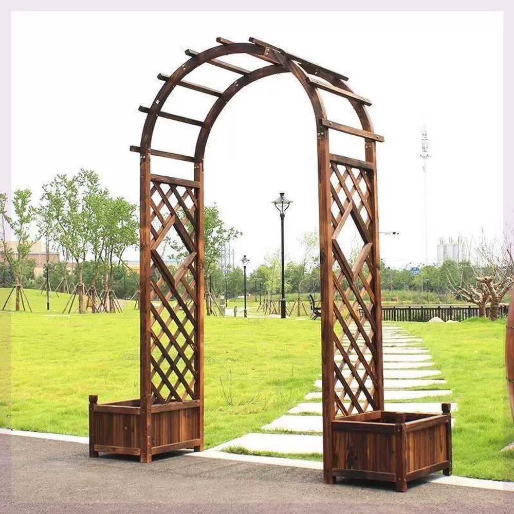 아치 담장 브래킷 넝쿨 울타리 지지대 대문 전원 주택 100CM - 상품 이미지