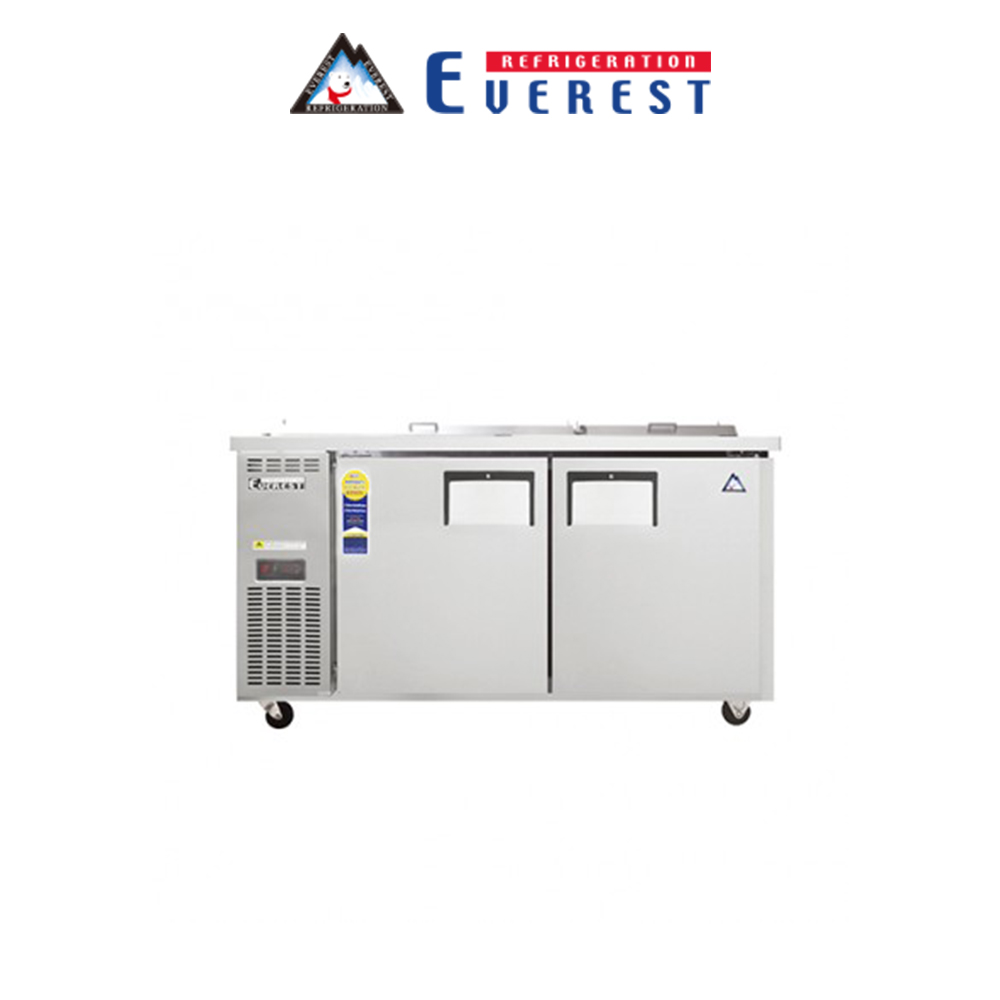 부성 1500 토핑 테이블 냉장고 B150T-2RROS-E