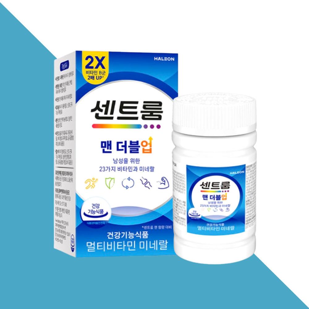 센트룸 맨 더블업 멀티비타민 미네랄 영양제 50정X1개 - 메인 이미지