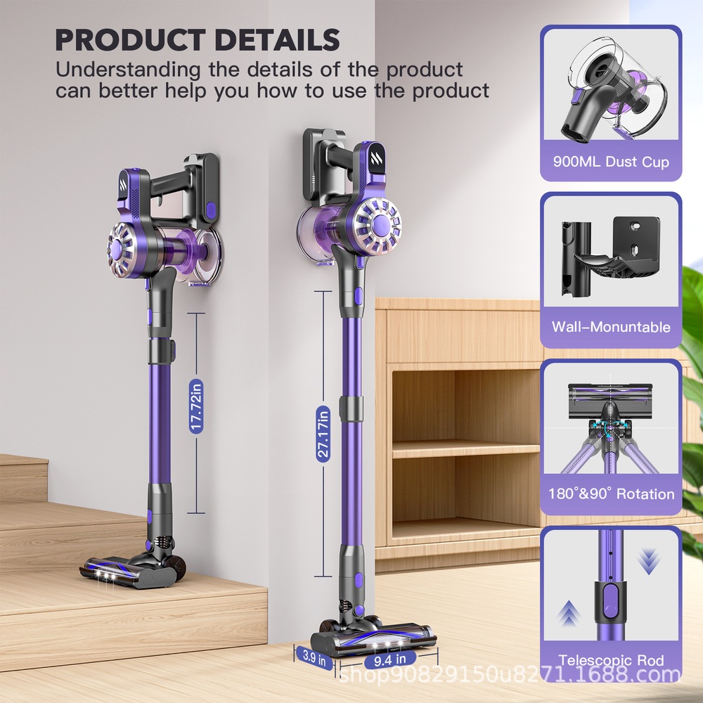 V07 초강력 무선 진공청소기 교체헤드 증정