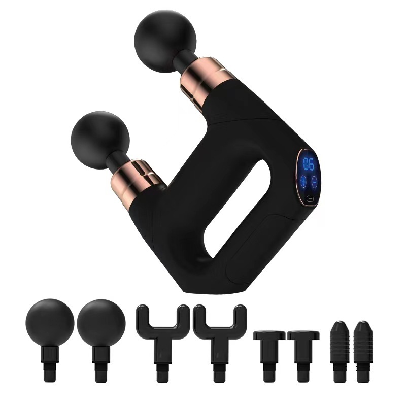 효자 마사지건 강력한 마사지 USB 충전모델 4가지 헤드포함 풀세트 - 상세 이미지 5