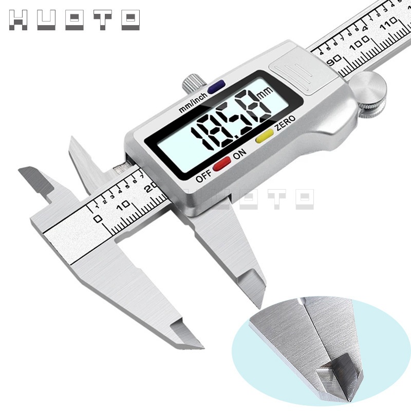 초정밀 스테인리스 캘리퍼스 0-150mm LCD 디스플레이 정밀측정기 - 상품 이미지