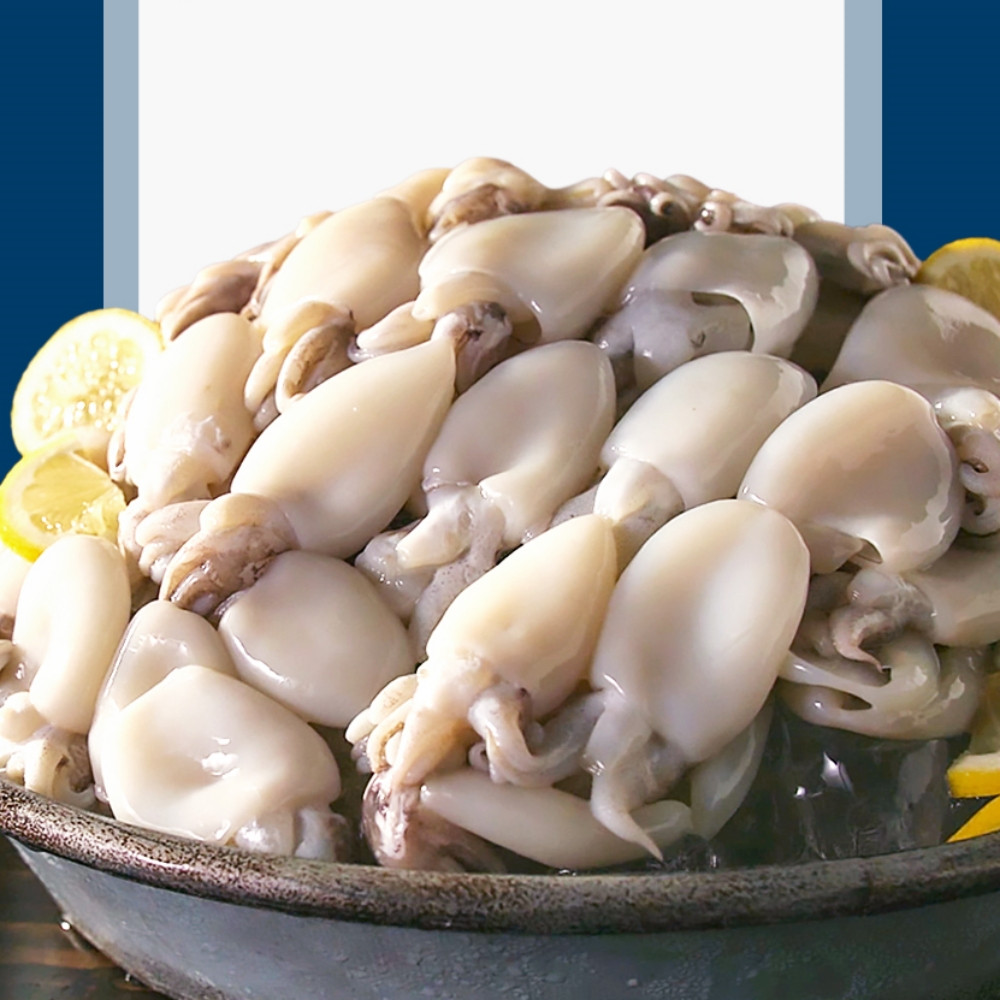 이마시야 자연산 손질 갑오징어 10팩 2kg 생물 냉동갑오징어 오징어 회