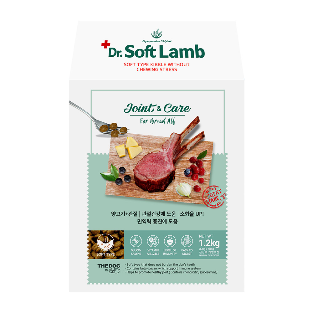 더독 저알러지 닥터소프트 램 양고기 1.2kg (전견용) - 메인 이미지