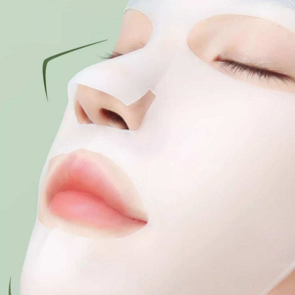 블체 실리콘 마스크팩 고정 커버 얼굴팩 덮개 1개 - 상세 이미지 2
