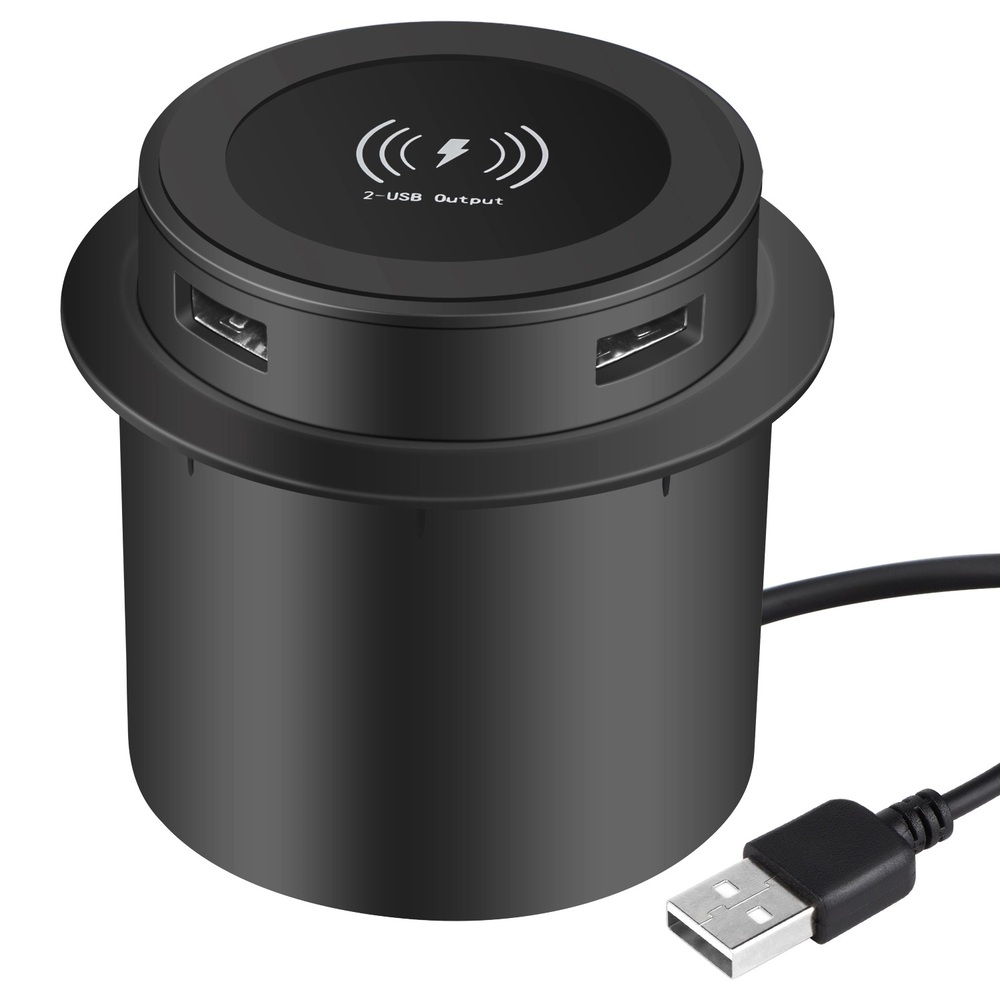 3 in 1 무선 충전기 USB 포트 2개 이미지 7